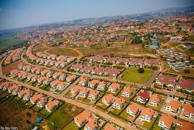Historic street in Nyarugenge District, Kigali, Rwanda